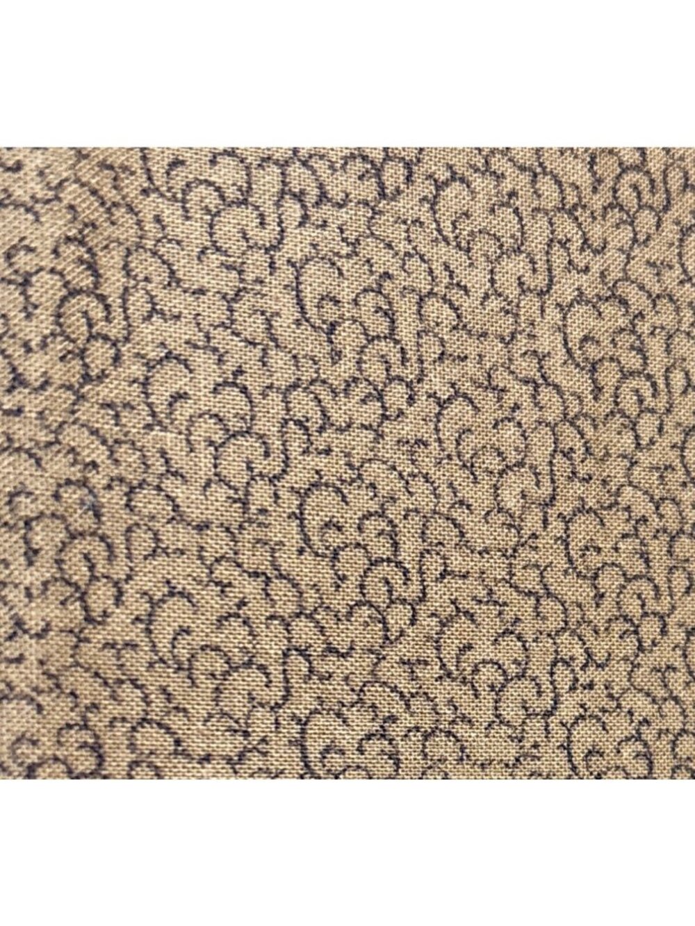 Jinny Beyer RJR Fashion Fabrics Cotton Fat Quarter 18x22" Brown & Black Pattern